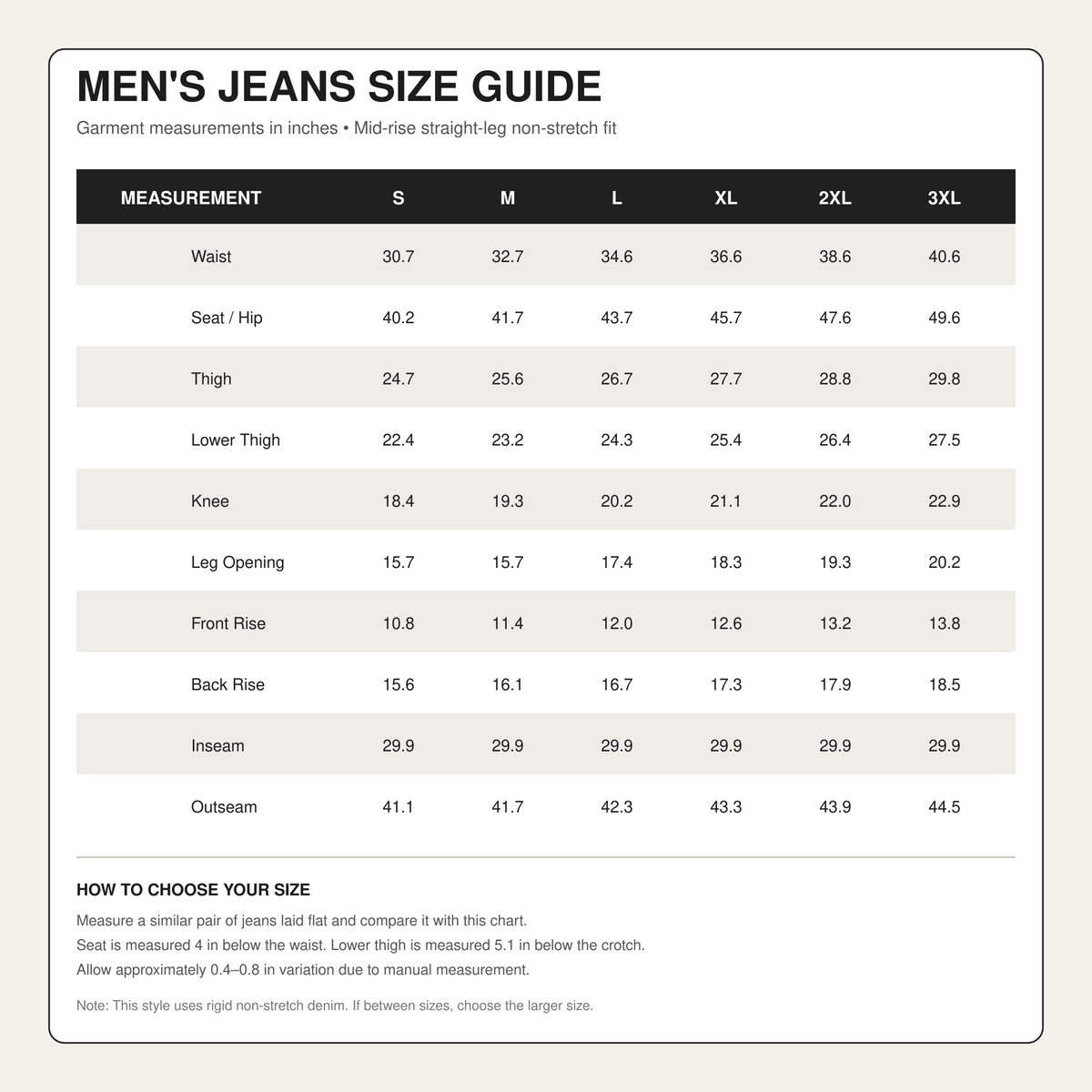 Men's Patchwork Distressed Jeans – Elastic Waist Loose Straight Leg-H276