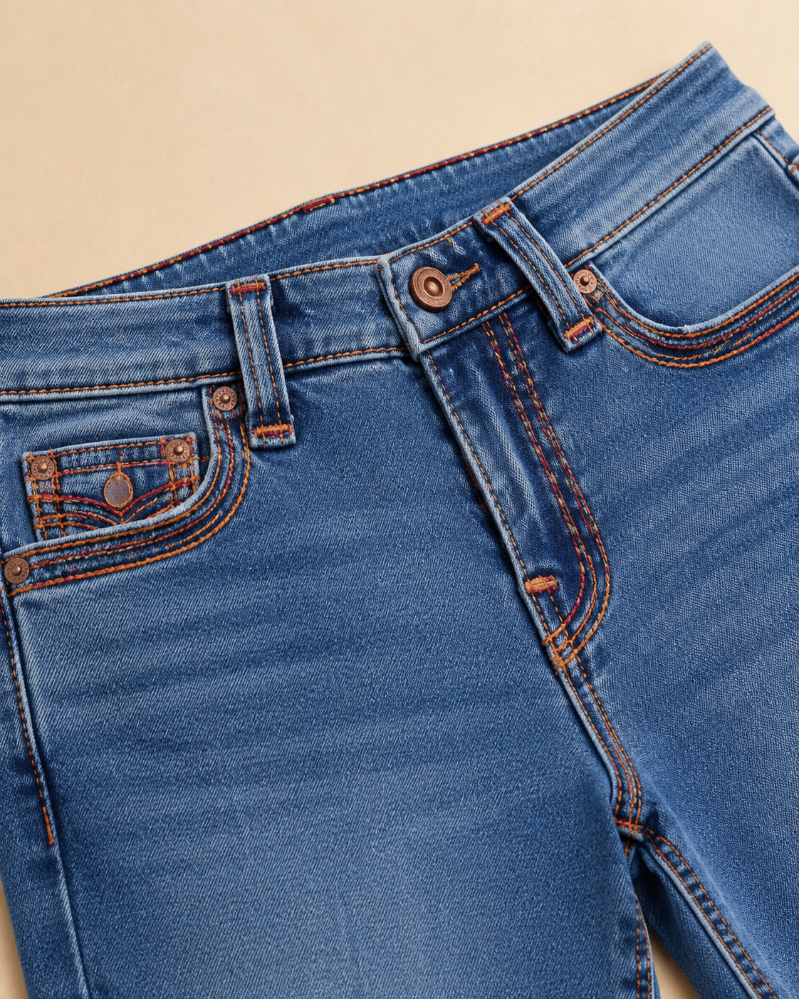 T261 women's jeans product detail 1