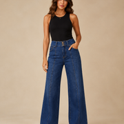 T320 women's jeans full-body outfit 1