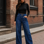 T320 women's jeans full-body outfit 4