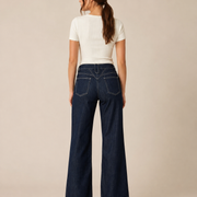T337 women's jeans full-body outfit 2