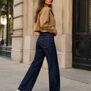 T337 women's jeans full-body outfit 3