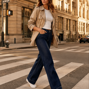 T337 women's jeans full-body outfit 7