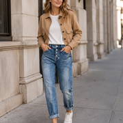 T351 women's jeans full-body outfit 3