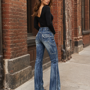 T351 women's jeans full-body outfit 4