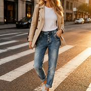 T351 women's jeans full-body outfit 6