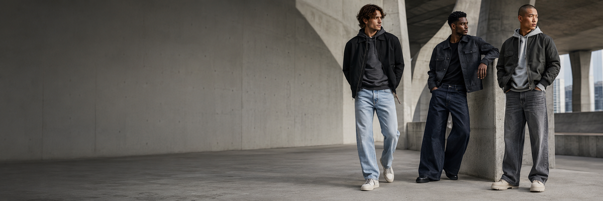 Denim essentials.
